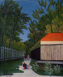Walking In The Parc Montsouris — Henri Julien Félix Rousseau (le Douanier)