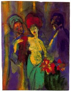 In The Dressing Room — Emile Nolde