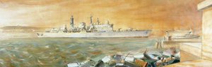 Hms 'cardiff' At Cardiff Docks — Richard O'connell