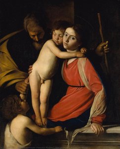 Holy Family With St. John The Baptist — Cecco Del Caravaggio (francesco Buoneri)
