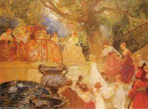 Visit Of The Princess Royal — Gaston De La Touche