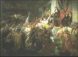 Boissy D'anglas Saluant La Tête Du Député Féraud — Auvray Félix