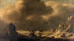 A rocky coastal view