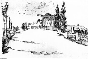 The Langlois Bridge At Arles — Vincent Willem Van Gogh