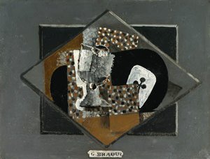 Glass And Ace Of Clubs — Georges Braque