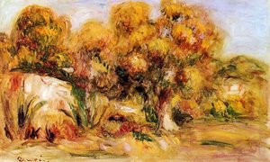 Landscape 11 — Pierre-auguste Renoir, Impressionism