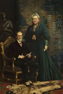 Sir Merton Russell Cotes (1835–1921), and Lady Annie Russell Cotes (1835–1920)