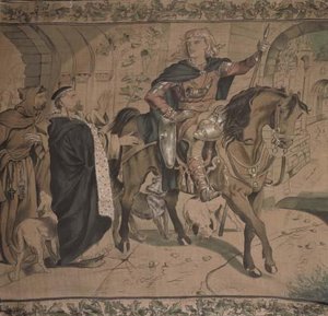 The Departing Knight — Edward Coley Burne-jones