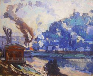 Morning Shadows — George Benjamin Luks