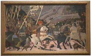 Niccolò Mauruzi Da Tolentino At The Battle Of San Romano — Paolo Uccello, International Gothic Renaissance