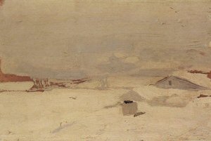 Winter — Arkhip Ivanovich Kuindzhi