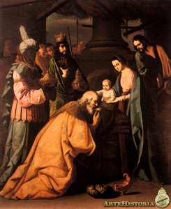 Epifanía — Francisco De Zurbarán, Baroque Religious Painting