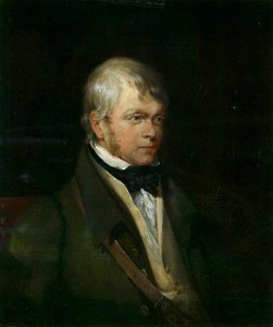 Sir Walter Scott (1771–1832) — Gilbert Stuart Newton