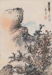 Landscape After Fan Kuan — Lan Ying Jiang Hong