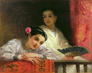 The Balcony — Edwin Longsden Long
