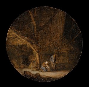 Interior With A Peasant Family 1 — Adriaen Van Ostade