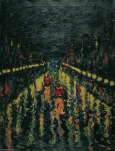 Lights On Water — Arthur Segal