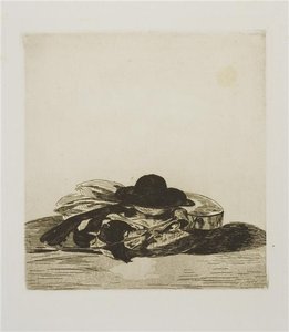 Chapeau Et Guitare — Édouard Manet