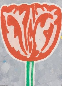 Tulip (red) — Donald Baechler