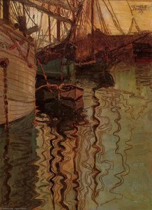 Harbour Of Trieste — Egon Schiele