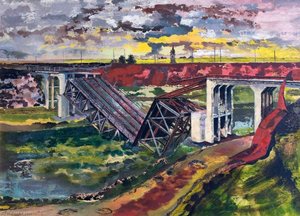 The Beginning Of The Advance, France German Bridge Demolition — Albert Richards