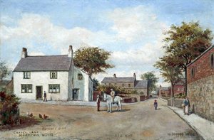 Chapel Lane, Moreton, Wirral, 'farmer's Arms' — Harold Hopps