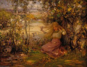 A Spring Idyll — Thomas Bromley Blacklock