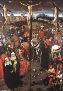 Passion (greverade) Altarpiece (central Panel) — Memling, Hans, Early Netherlandish Painting
