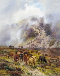 The Mountain Pass — Louis Bosworth Hurt