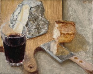 Still Life With Wine — Avigdor Arikha