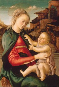 The Virgin And Child — Sandro Botticelli, Early Renaissance