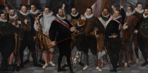 The Company of Captain Dirck Jacobsz Rosecrans and Lieutenant Pauw, Cornelis Ketel, 1588
