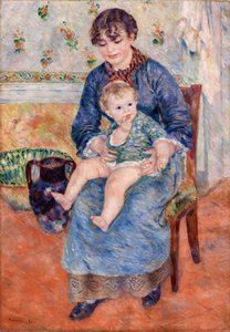 Mother And Child — Pierre-auguste Renoir, Mother And Child