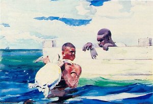 The Turtle Pound Brooklyn Museum, New York — Winslow Homer