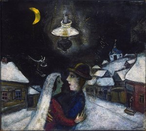 In The Night — Marc Chagall