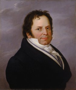 Portrait Of Herz Elias Reiss — Gotthelf Leberecht Glaeser, Biedermeier