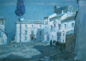Moonlight - Antequera — Albert Moulton Foweraker