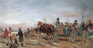 Evening On Holy Saturday — Vasily Grigoryevich Perov