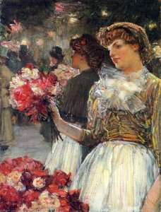 Peonies — Frederick Childe Hassam