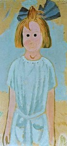 Portrait Of My Cousin Ana, Maria Domenech, Circa 1923 — Salvador Dalí