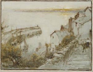 Clovelly — Albert Goodwin