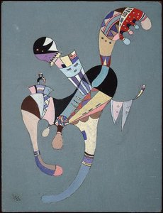 A Floating Figure — Wassily Wassilyevich Kandinsky