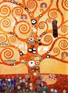 Stocletfrieze Life Tree, 1905-09 - Vienna, Secession — Gustav Klimt