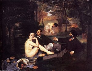 Dejeuner Sur L Herbe — Édouard Manet, Impressionism