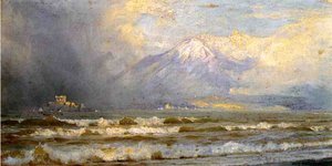 Vesuvius In Winter — William Trost Richards
