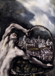 Laocoön (detail) — El Greco