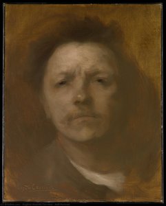 Self-portrait — Eugène Anatole Carrière
