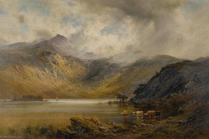 Summer Showers (bealach Nam Bo, Nb) — Alfred De Breanski Senior