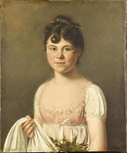 Portrait De La Fille De L'artiste — Michel Martin Drolling