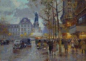 Place De La Republique — Edouard Cortès